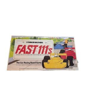 1981 Fast 111's Board Game Parker Brothers Brand New FREE SHIPPING